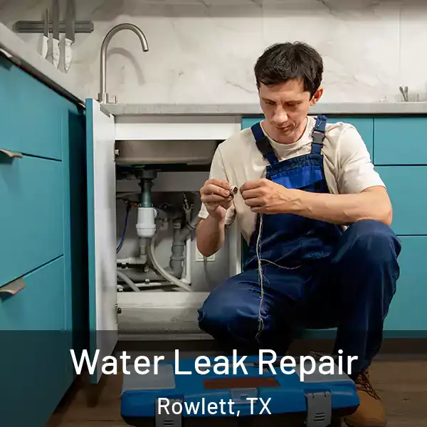 Water Leak Repair Rowlett, TX