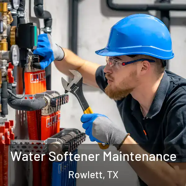  Water Softener Maintenance Rowlett, TX